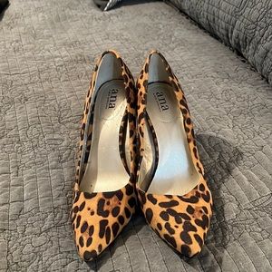Leopard heels